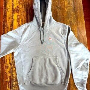 Champion Men's Steel Blue Hoodie